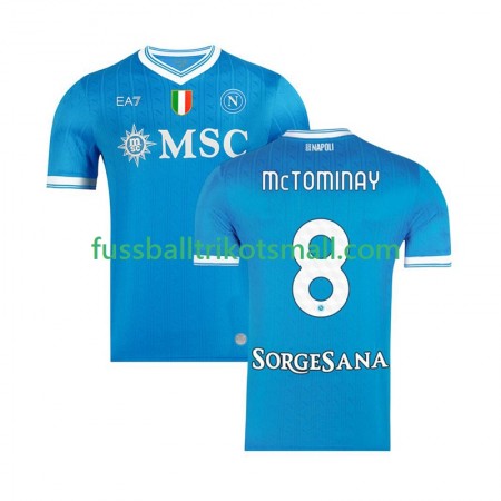 Fußballtrikots Napoli Scott McTominay 8 2025-2026 Kurzarm Heimtrikotsatz kaufen